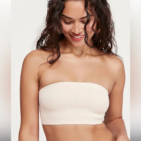 Free People Nina Bandeau Bralette in Cayenne Retail $38 NWT - Picture 5 of 6